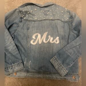 BRIDAL Jean jacket 🤍